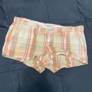 Abercrombie & Fitch Plaid Shorts